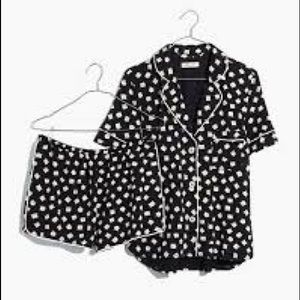 Pajama set in cat print